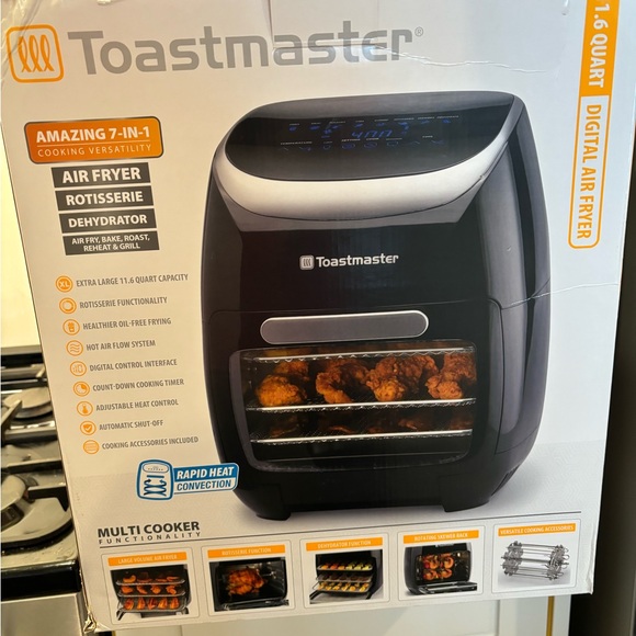 Toastmaster 11.6qt 7-in-1 Digital Air Fryer - Picture 2 of 3